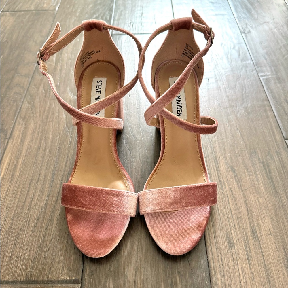 Steve Madden Velvet Heels